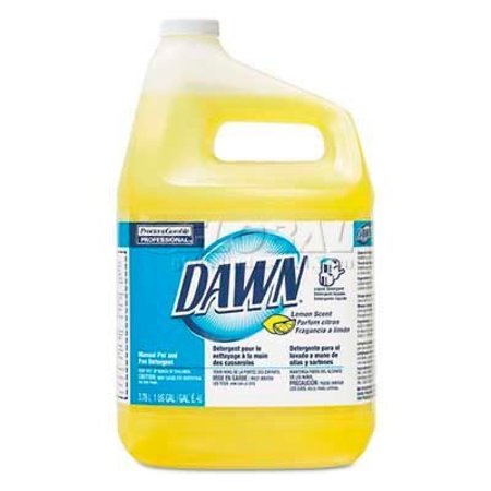 PROCTER & GAMBLE Dawn Liquid Dish Detergent Lemon, Gallon Bottle 1/Case - PAG 57444EA